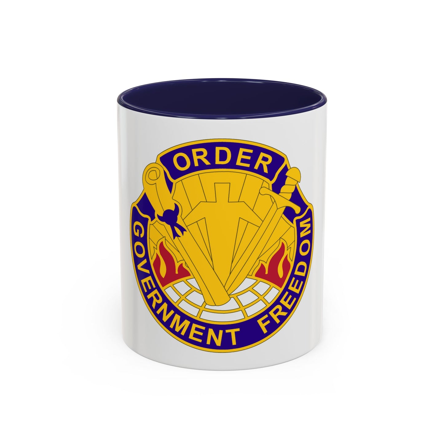 353 Civil Affairs Command 2 (U.S. Army) Accent Coffee Mug