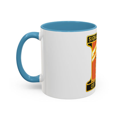 114 Signal Battalion (U.S. Army) Accent Coffee Mug