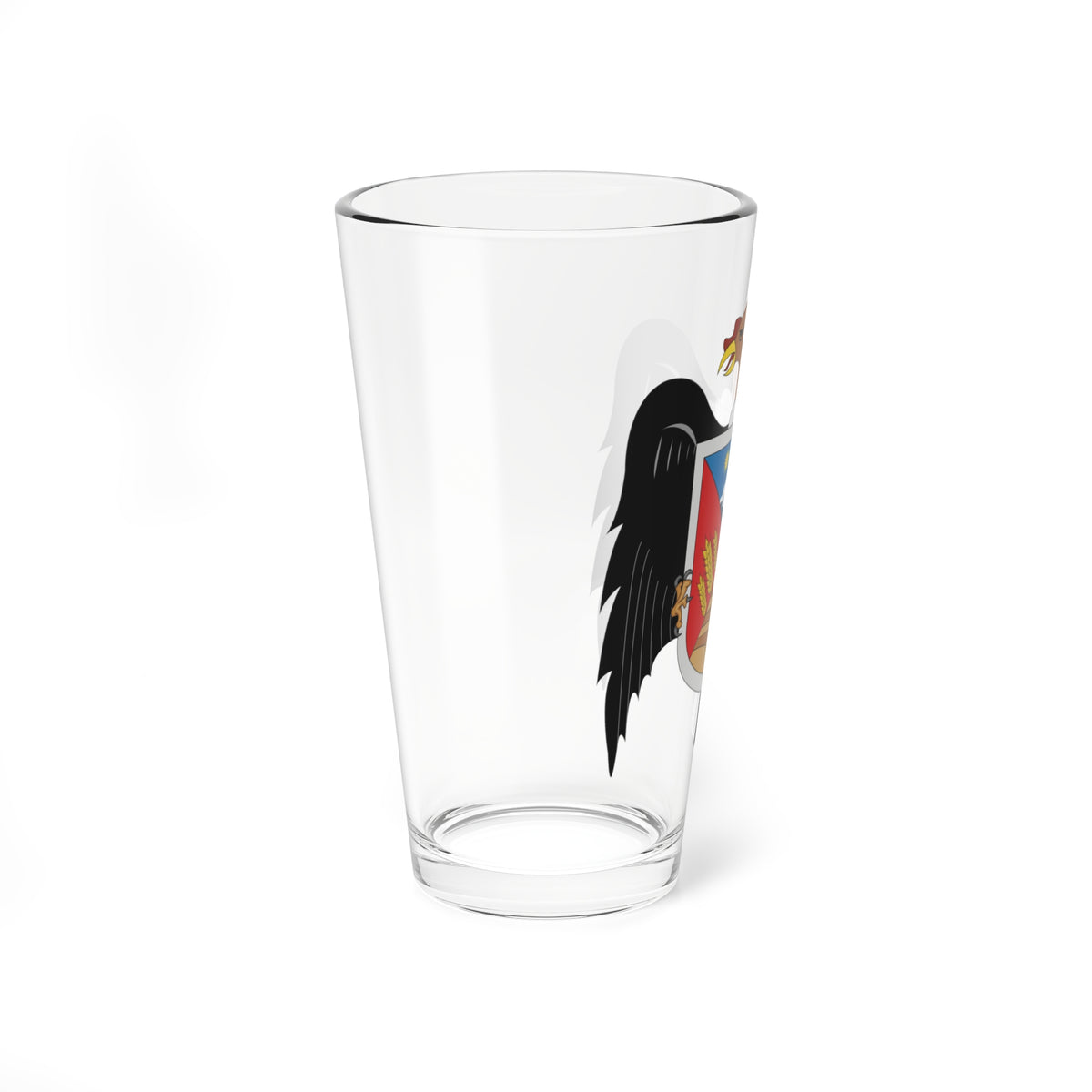 Escudo Fitzcarrald (Peru) (Coat of Arms) Pint Glass 16oz
