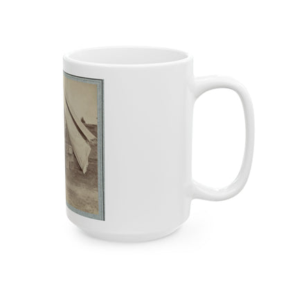 22d New York State Militia Near Harpers Ferry, Va., 1861 I.E.1862 004 (U.S. Civil War) White Coffee Mug