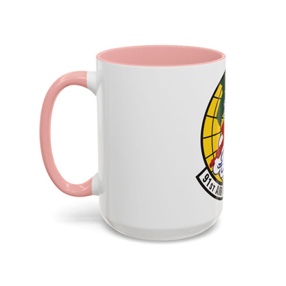 91st Air Refueling Squadron (U.S. Air Force) Accent Coffee Mug