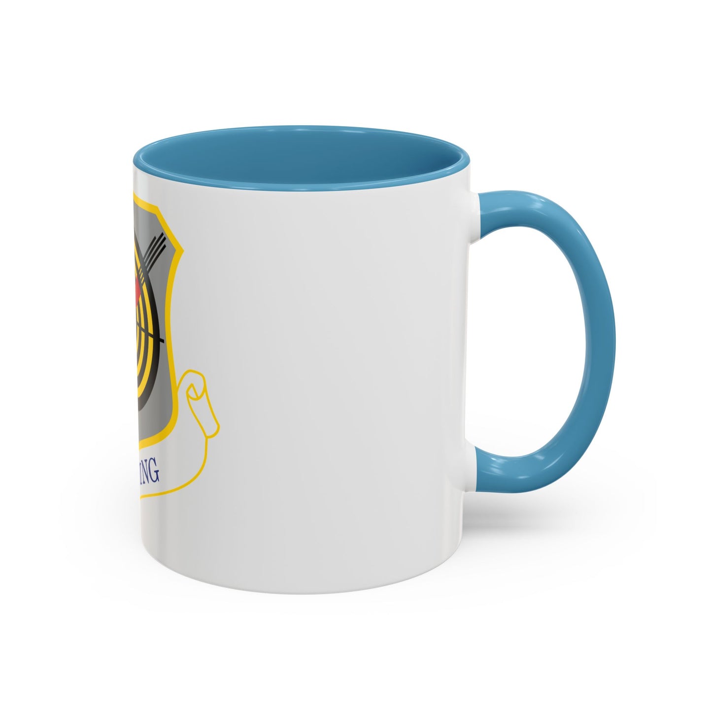 1058px USAF 57th Wing shield (U.S. Air Force) Accent Coffee Mug