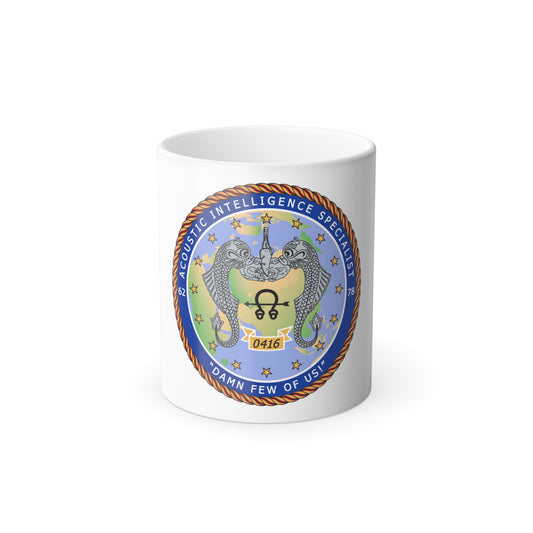 ACINT Specialist Acoustic Intelligence Specialist (U.S. Navy) Color Changing Mug 11oz