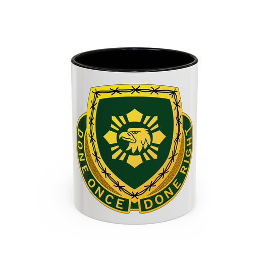 744 Military Police Battalion (U.S. Army) Accent Coffee Mug