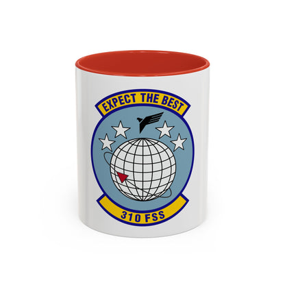 310 Force Support Squadron AFRC (U.S. Air Force) Accent Coffee Mug