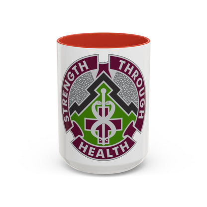 8 Medical Brigade 2 (U.S. Army) Accent Coffee Mug