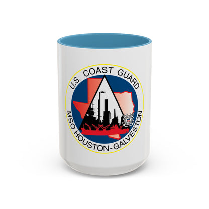 USCG MSO Houston Galveston (U.S. Coast Guard) Accent Coffee Mug
