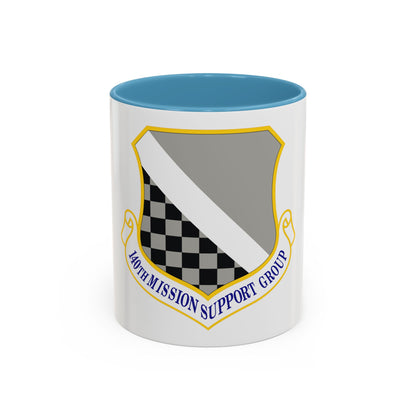 140th Mission Support Group (U.S. Air Force) Accent Coffee Mug