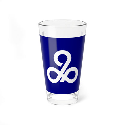 Flag of Miho Ibaraki (Japan) Pint Glass 16oz