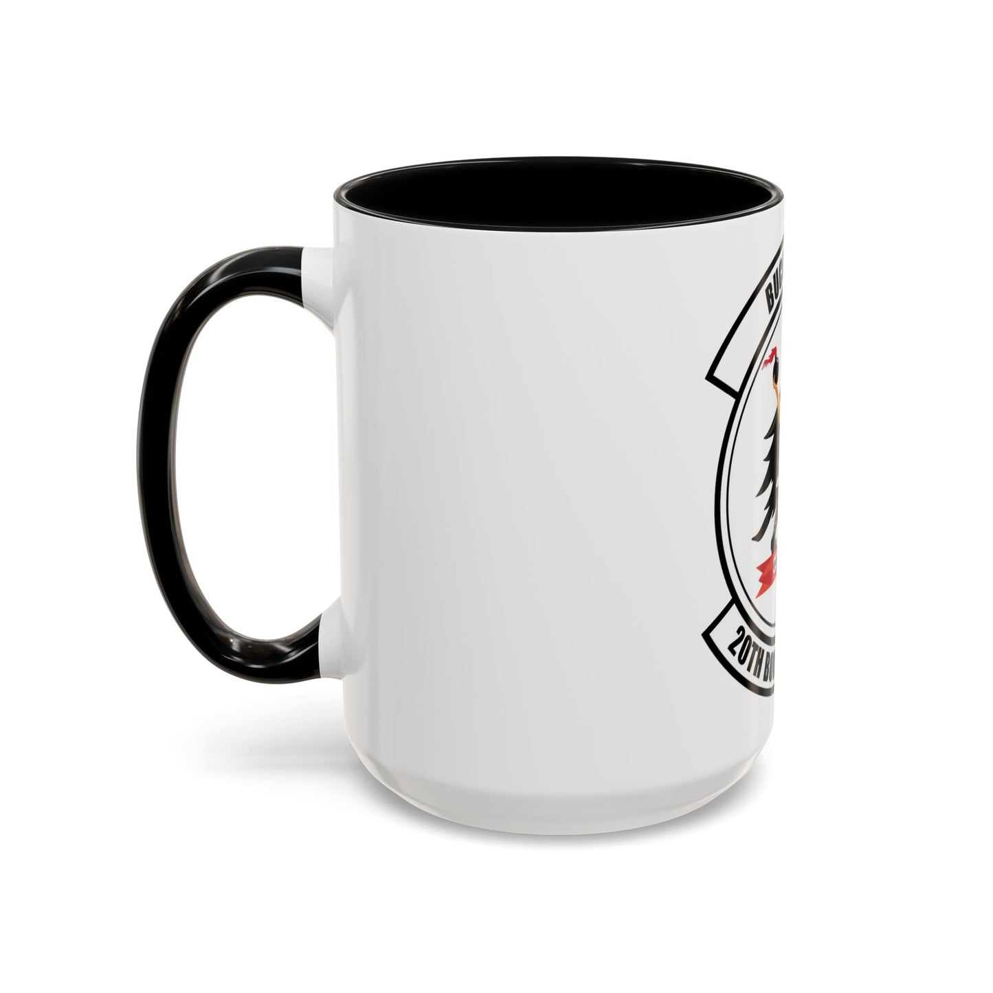 20th Bomb Squadron Emblem (U.S. Air Force) Accent Coffee Mug