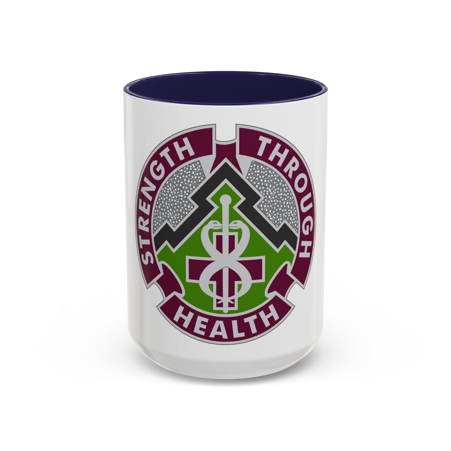 8 Medical Brigade 2 (U.S. Army) Accent Coffee Mug