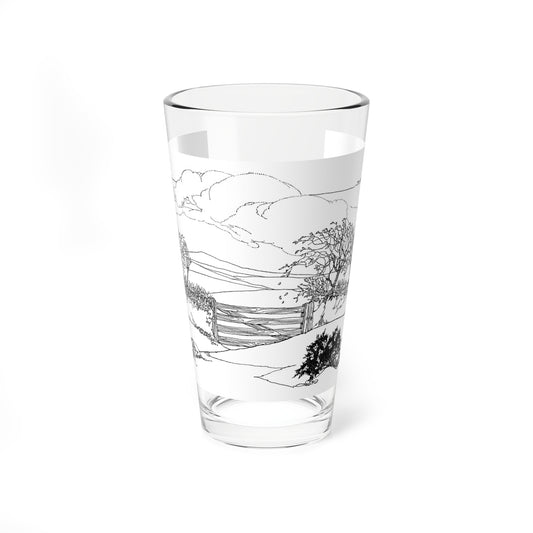 Illustration From Woman's Magazine, 1930 (1) - Pint Glass 16oz