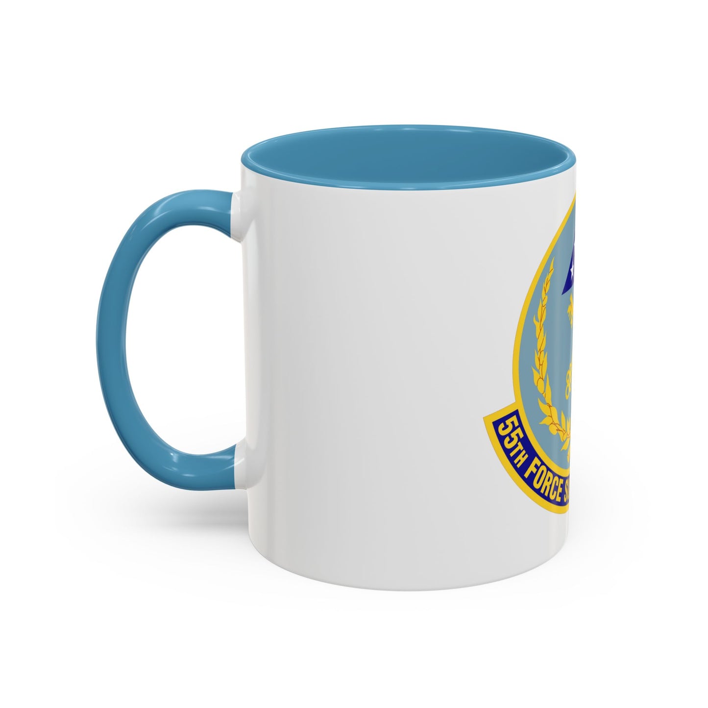 55th Force Support Squadron (U.S. Air Force) Accent Coffee Mug