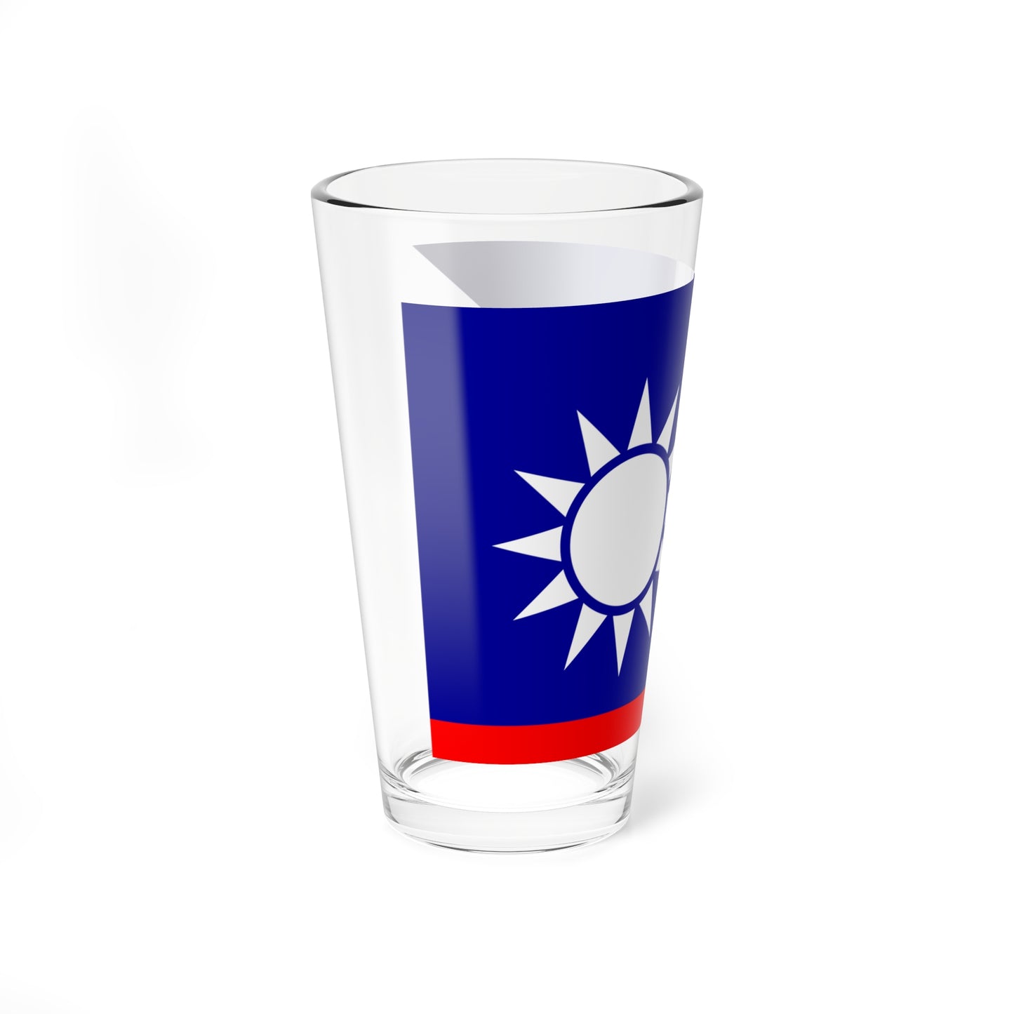 ROCN Senior Officers Flag 1929 (China) Pint Glass 16oz