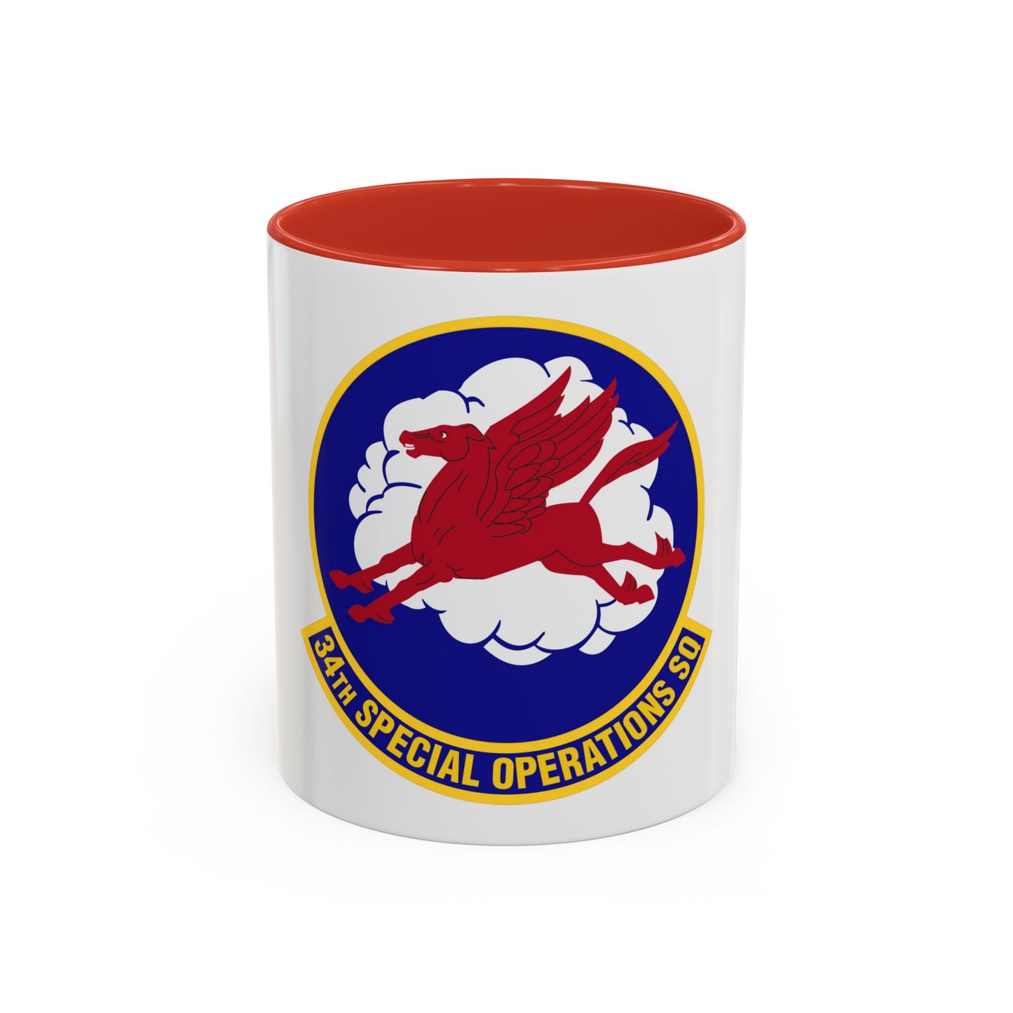 34th Special Operations Squadron (U.S. Air Force) Accent Coffee Mug