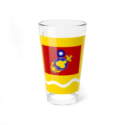 ROCMC Company Flag 1960 (China) Pint Glass 16oz