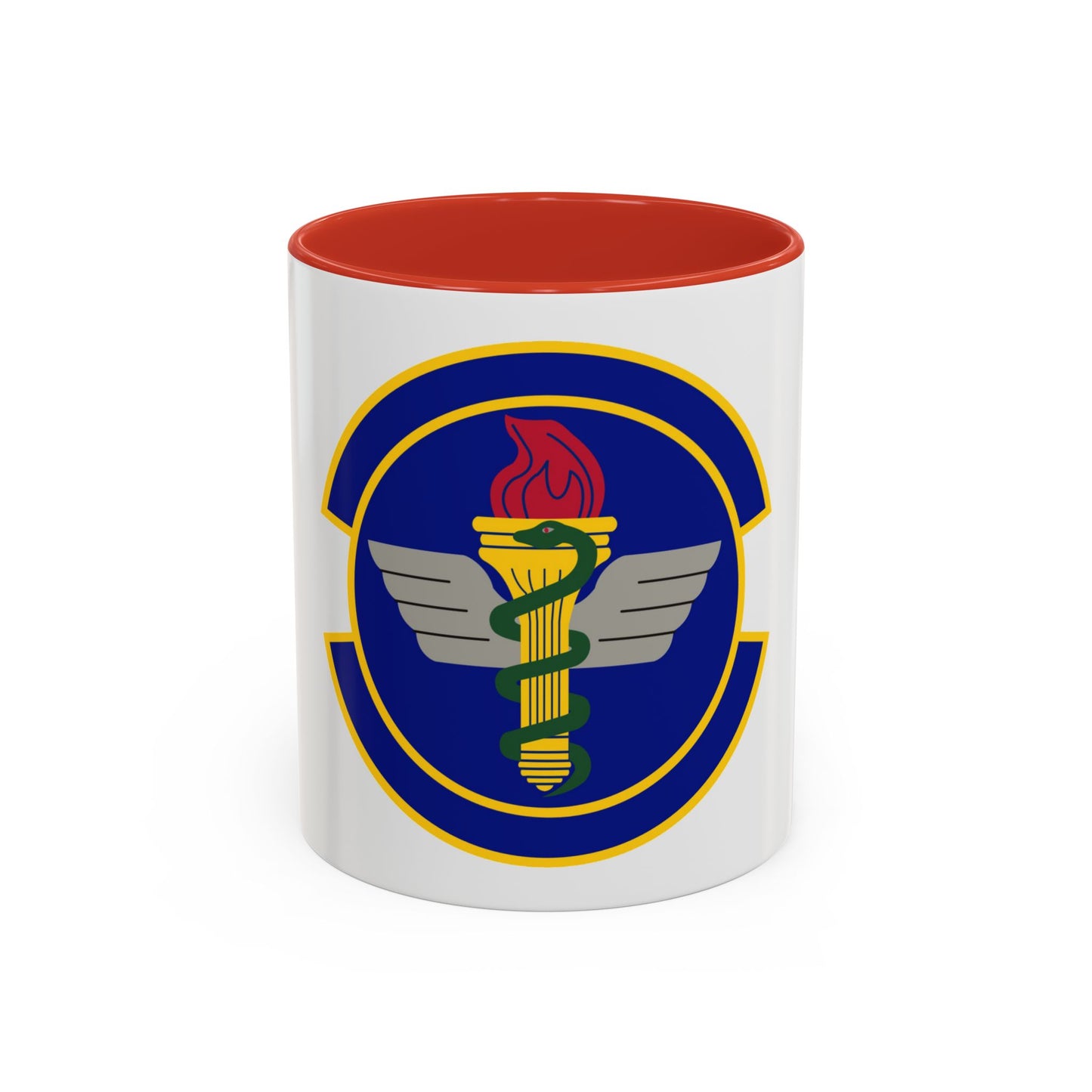 42 Operational Medical Readiness Squadron AETC (U.S. Air Force) Accent Coffee Mug