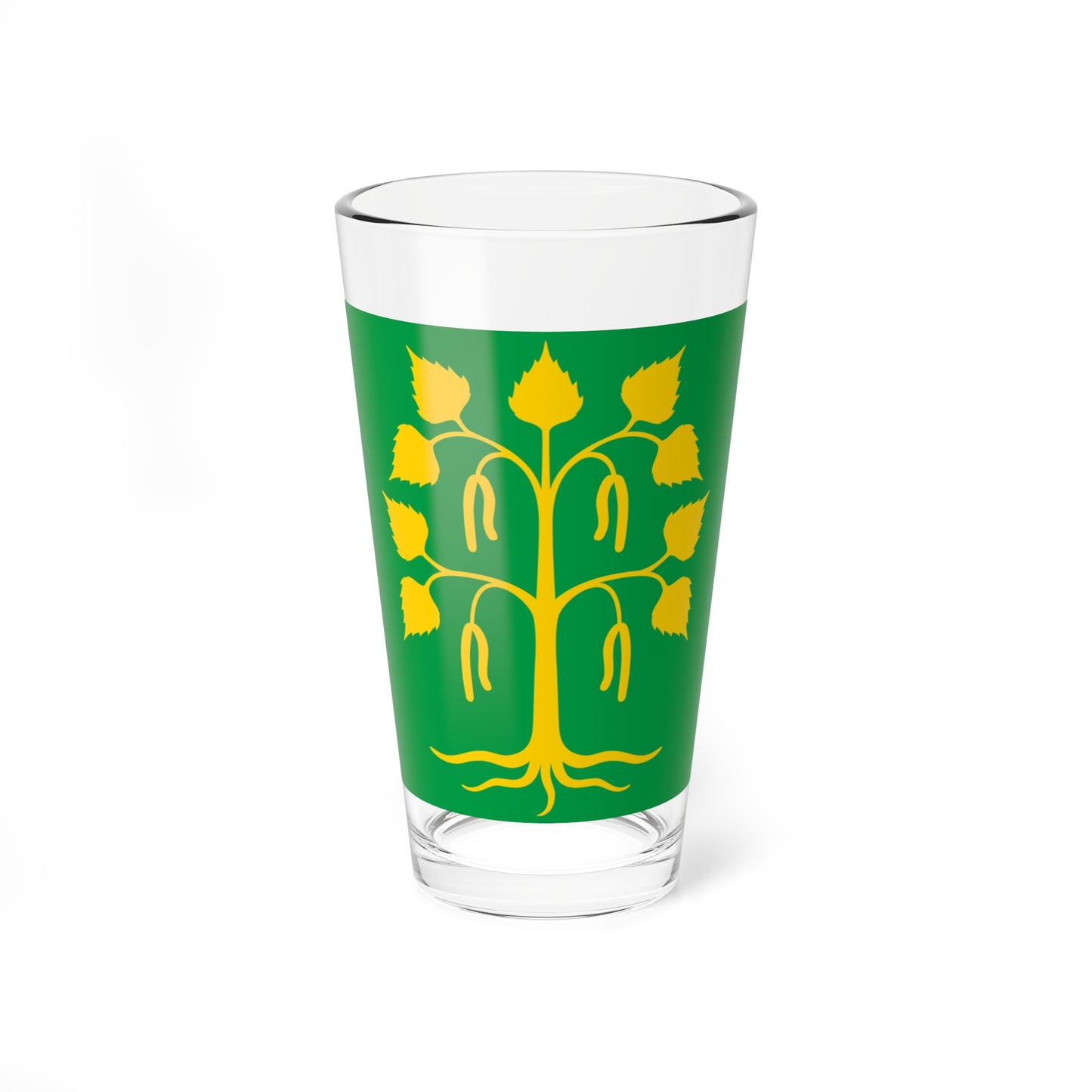 Flag of Gnesta (Sweden) Pint Glass 16oz