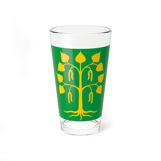Flag of Gnesta (Sweden) Pint Glass 16oz
