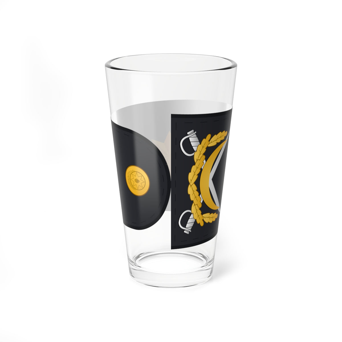 Admiral HDQ (Azerbaijan) (Military Rank) Pint Glass 16oz