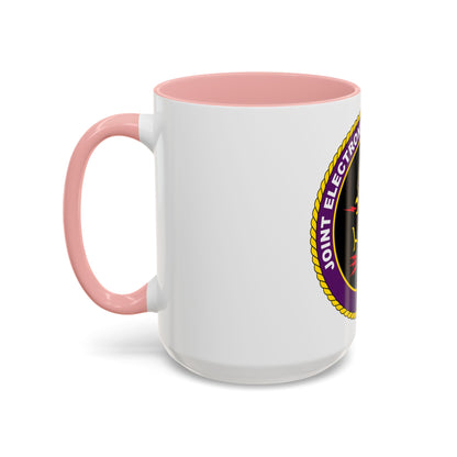 Joint Electronic Warfare Center JEWC (U.S. Air Force) Accent Coffee Mug