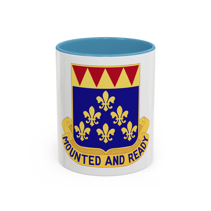 146 Cavalry Regiment (U.S. Army) Accent Coffee Mug