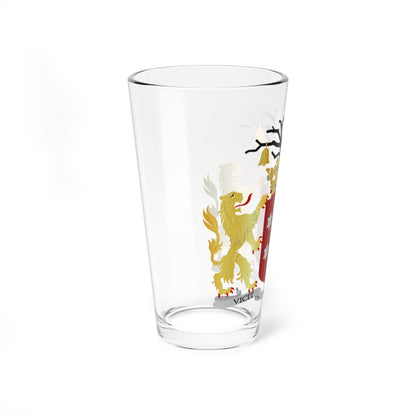 Wapen Haarlem (Netherlands) (Coat of Arms) Pint Glass 16oz