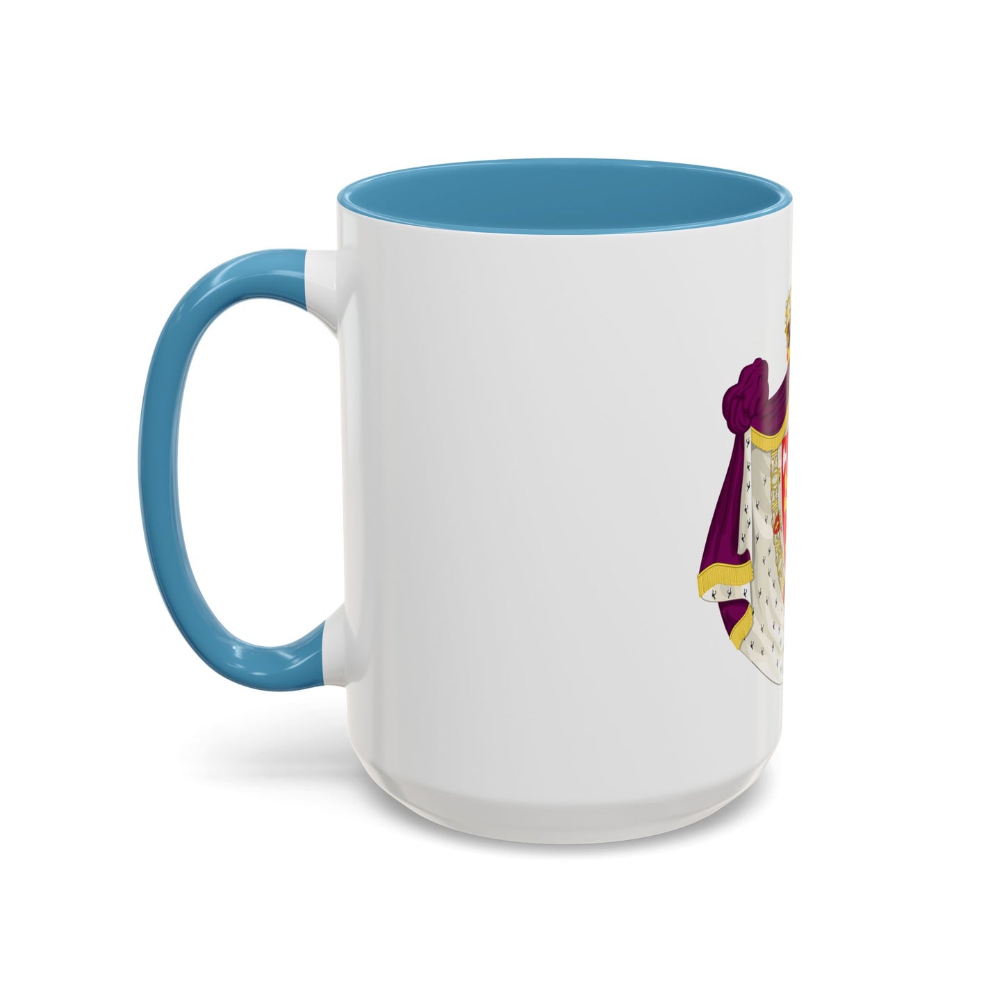 Greater royal coat of arms of Norway - Accent Coffee Mug