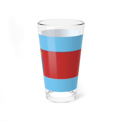 Flag of Fulopszallas (Hungary) Pint Glass 16oz
