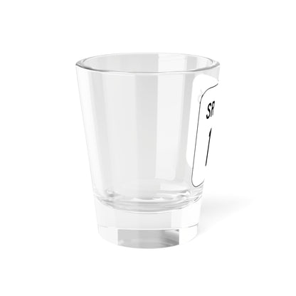 PA QR 2006 (Pennsylvania) (Road Sign) Shot Glass 1.5oz