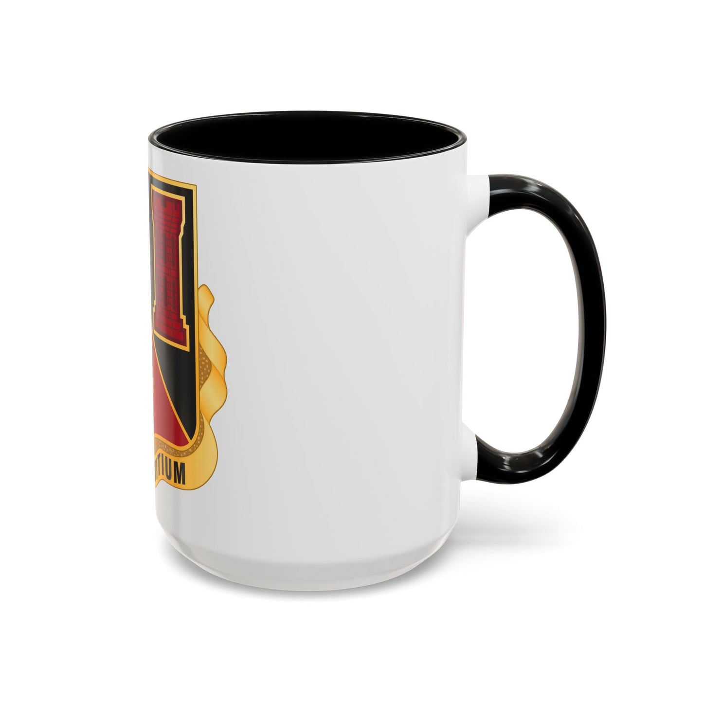128 Engineer Battalion Nebraska National Guard (U.S. Army) Accent Coffee Mug