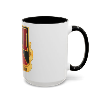 128 Engineer Battalion Nebraska National Guard (U.S. Army) Accent Coffee Mug