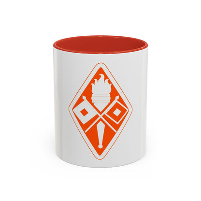 Signal Center and Fort Gordon and School (U.S. Army) Accent Coffee Mug