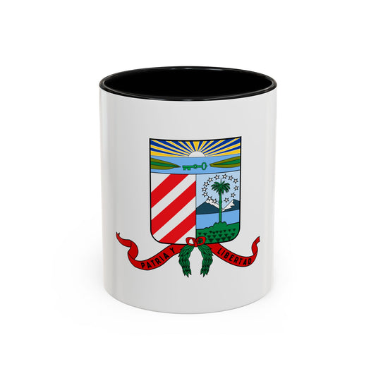 Coat of arms of the Cuban Filibuster Movement - Accent Coffee Mug
