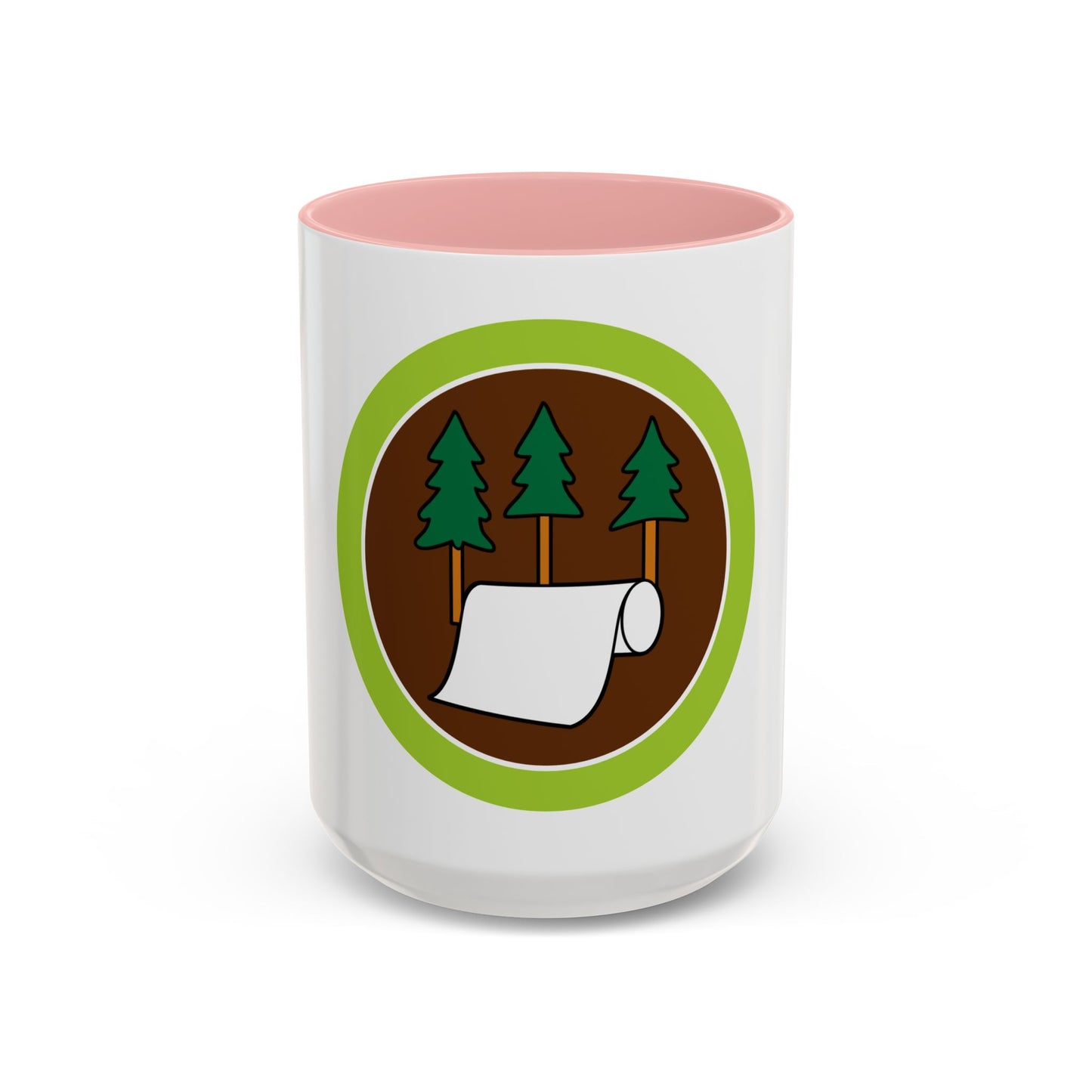 Pulp and Paper (Boy Scout Merit Badge) Accent Coffee Mug