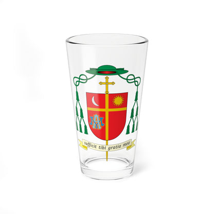 Escudo de Aparecido Donizeti de Souza (Spain) (Coat of Arms) Pint Glass 16oz