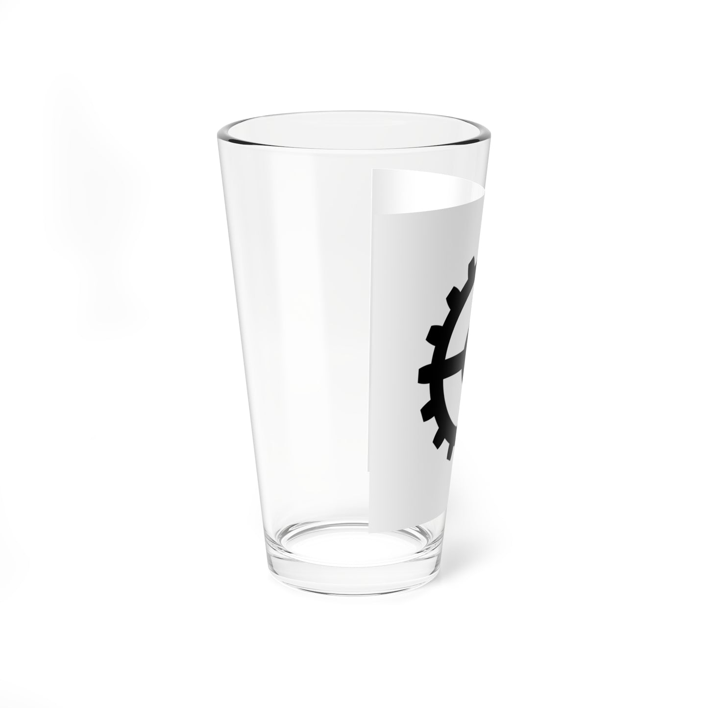 CHE Industriequartier ZH Flag (Switzerland) Pint Glass 16oz