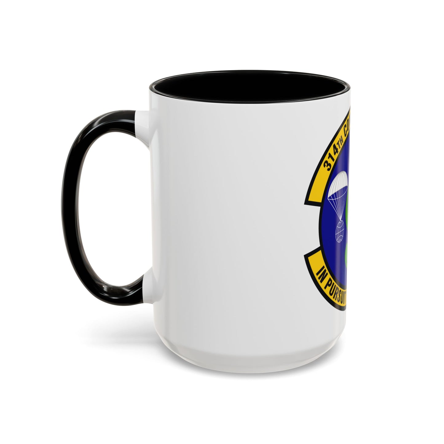314th Comptroller Squadron (U.S. Air Force) Accent Coffee Mug