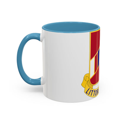 Tasse à café décorative du 15e régiment d'artillerie côtière (armée américaine)