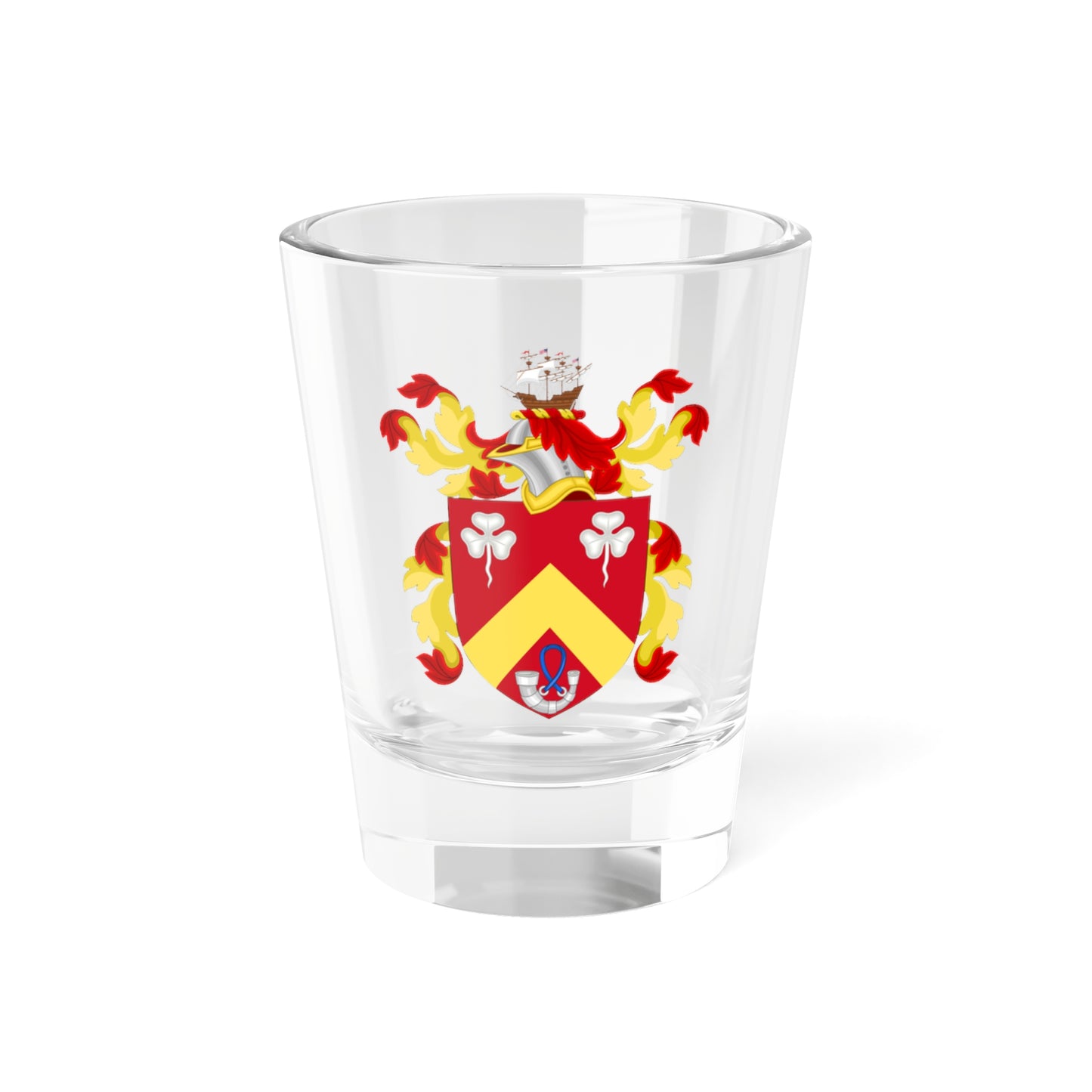 Coat of Arms of James Duncan (United States) (Coat of Arms) Shot Glass 1.5oz