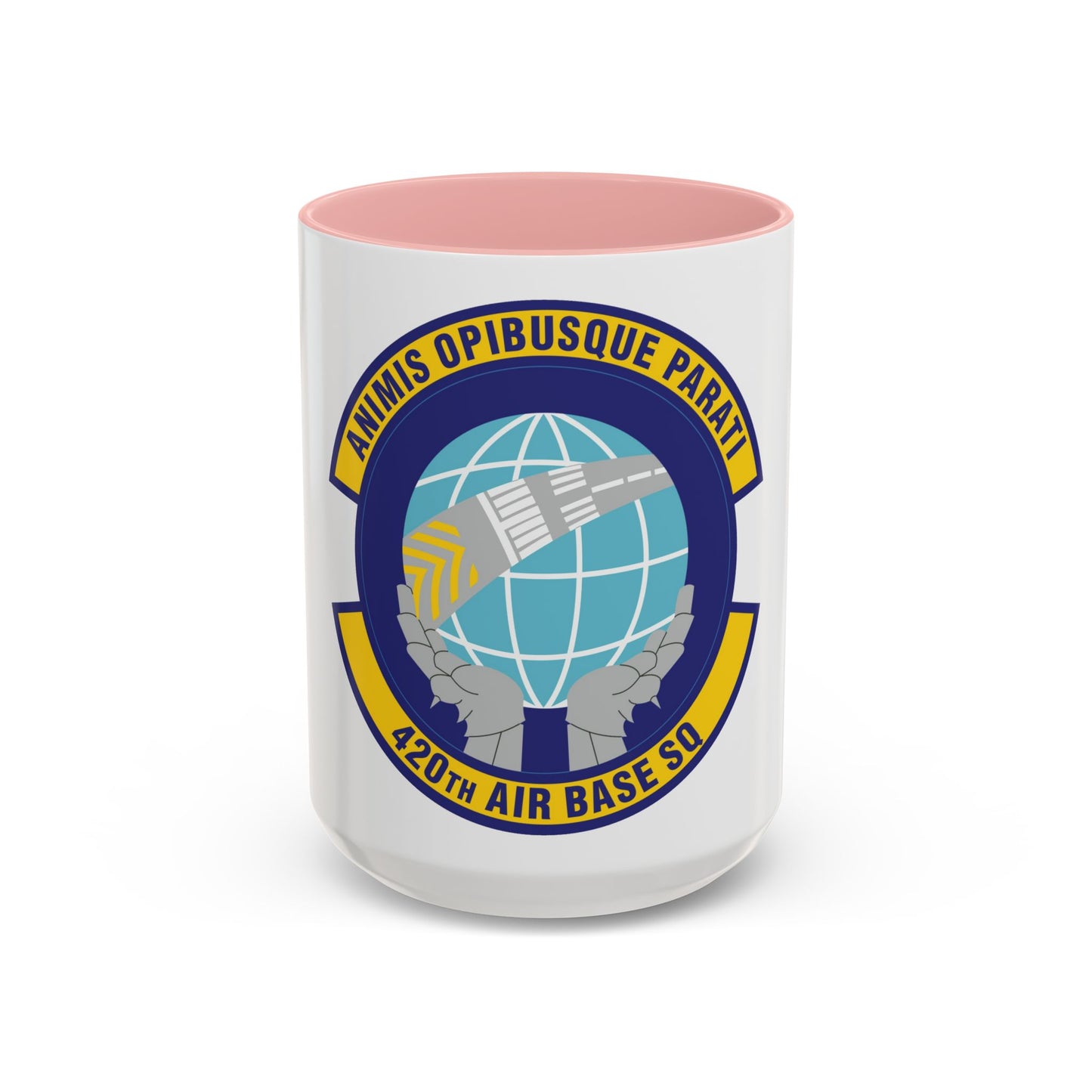 420th Air Base Squadron (U.S. Air Force) Accent Coffee Mug