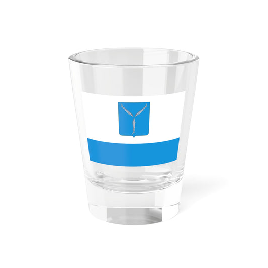 Flag of Saratov Russia - Shot Glass 1.5oz