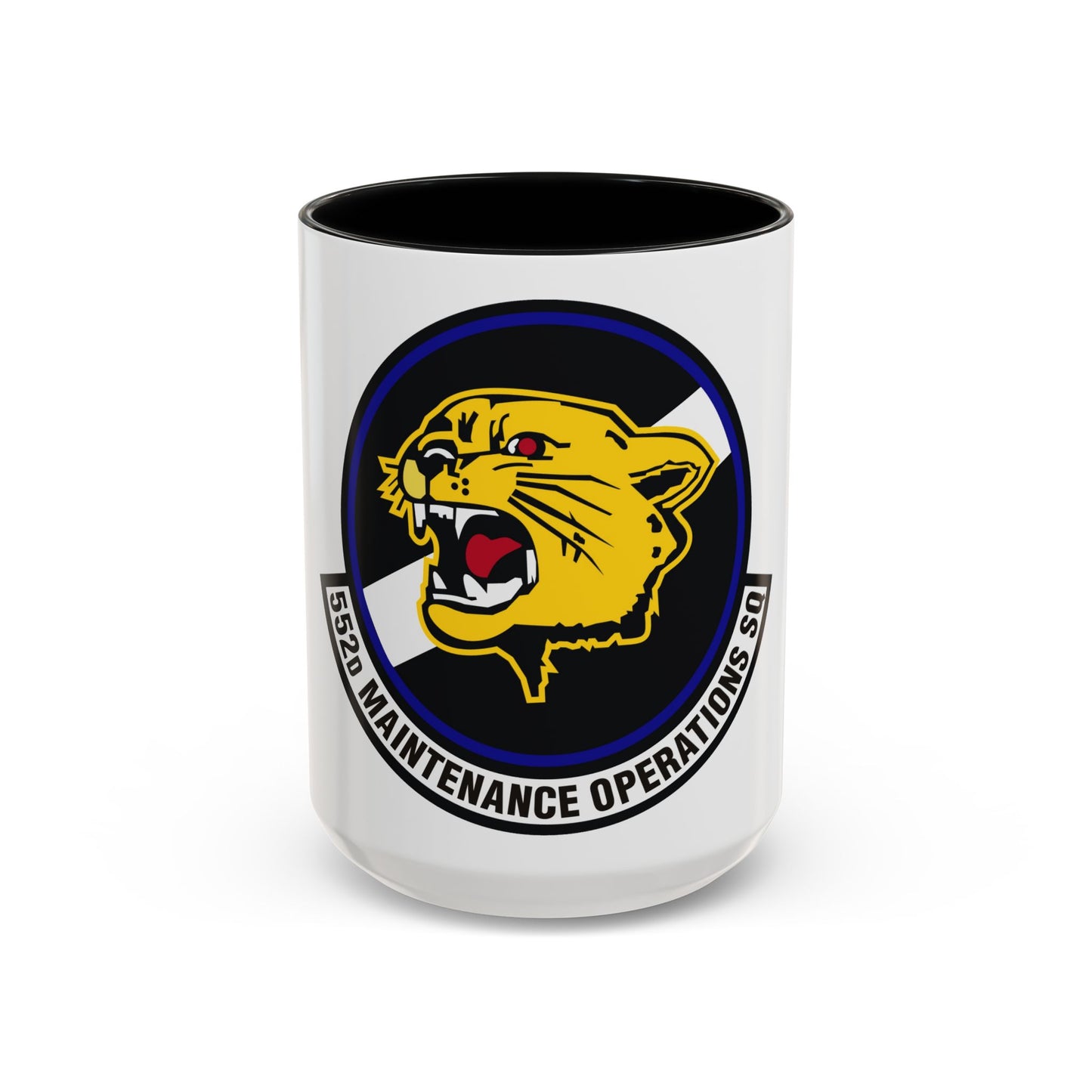 552nd Maintenance Operations Squadron (U.S. Air Force) Accent Coffee Mug