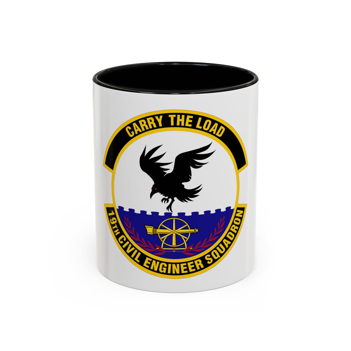19 Civil Engineer Squadron AMC (U.S. Air Force) Accent Coffee Mug