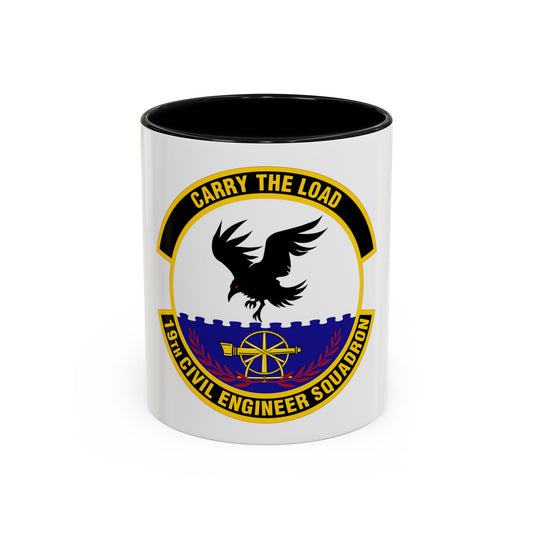 19 Civil Engineer Squadron AMC (U.S. Air Force) Accent Coffee Mug
