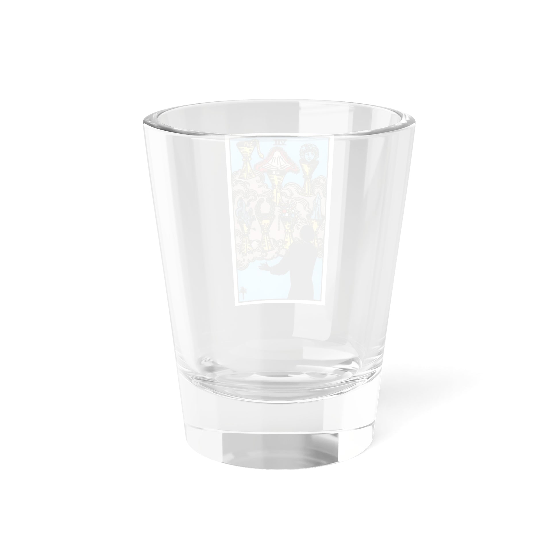 The 7 of Cups (Tarot Card) Shot Glass 1.5oz-Go Mug Yourself