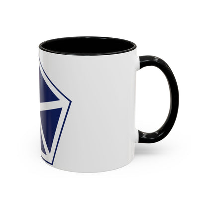 V Corps United States (U.S. Army) Accent Coffee Mug