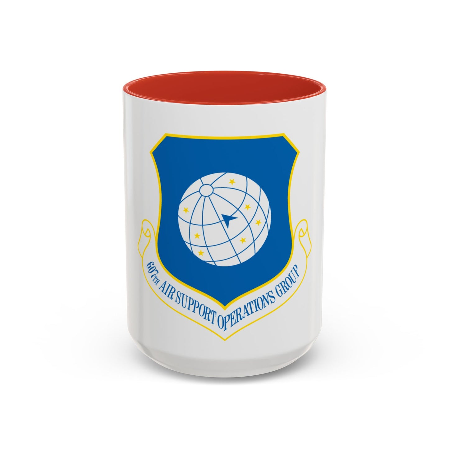 607th ASOGR (U.S. Air Force) Accent Coffee Mug