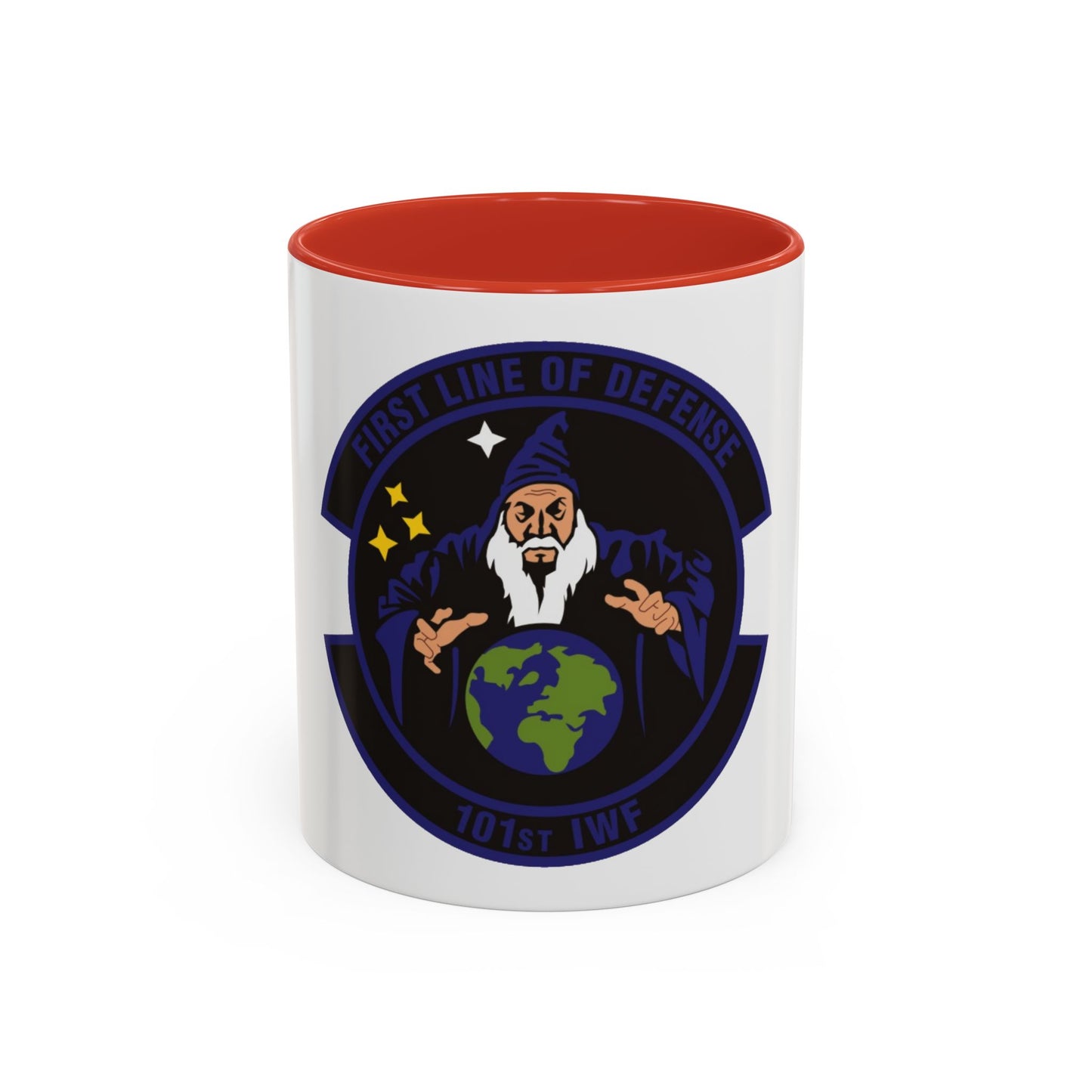 101st Information Warfare Flight (U.S. Air Force) Accent Coffee Mug