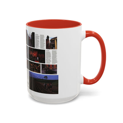 Poland - The Face and Faith 1 (1982) (Map) Accent Coffee Mug